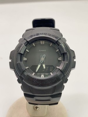 CASIO G-100BB-1AJF G-SHOCK Quartz Ana-Digi Black Rubber