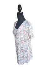 vintage 90s  Floral Size 13 Sack Dress Madison Wells Made In USA