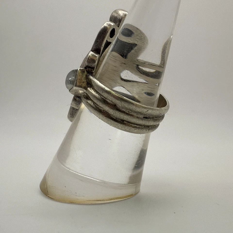 💎 NB Nicky Butler Ruby & Multi-Gemstone Ring Sz 7 – 925 Sterling Silver 🌈✨  - Image 4 of 4