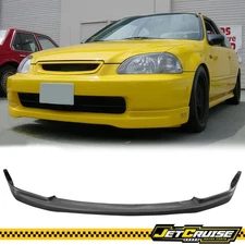 Fits 96-98 Honda Civic CTR Japan Type R Front Bumper Lip Spoiler Unpainted PU