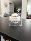 Frank Jobe Autographed Original Baseball with Display Case