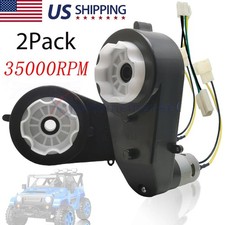 2Pcs 12V Power Wheels Gearbox and Motor for Kids Jeep Ride on Toys High Speed
