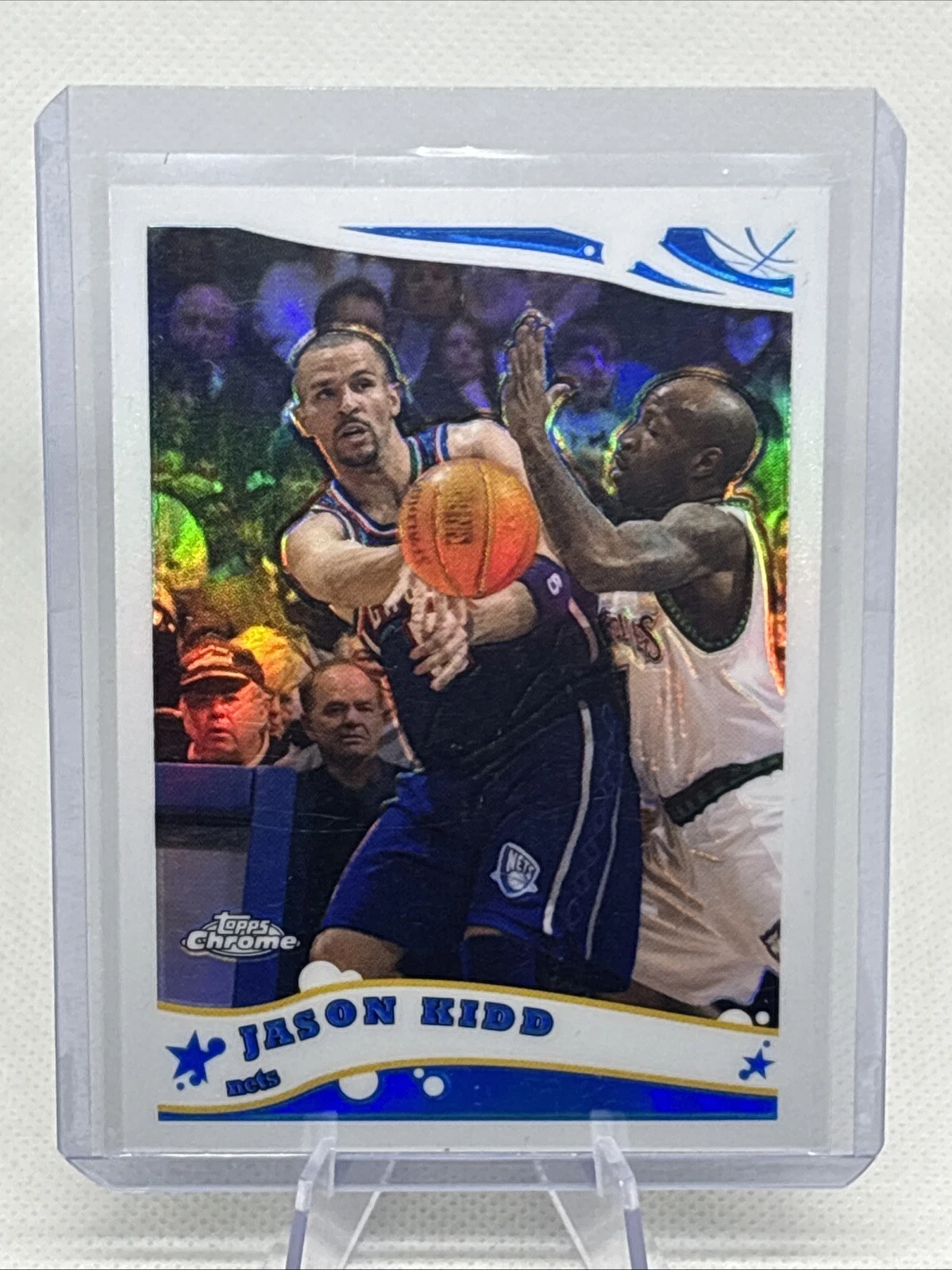 2005-06 Topps Chrome #32 Jason Kidd /999 Refractor Nets HOF NM+