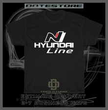 Nueva Camiseta Hyundai N Line Logo Para Hombre Camiseta American Dotees Camiseta