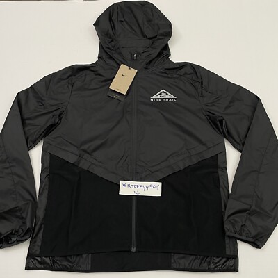 $140 Womens Size XS Nike Trail Storm Shield Running Hooded Jacket