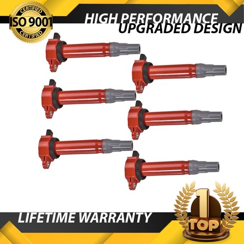 UF502 Red Performance Ignition Coils for For 0614 Chrysler Dodge 2.7L