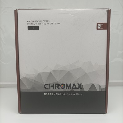 Noctua NA-HC4 chromax.black, Kühler-Abdeckungen für NH-D15, NH-D15S und NH-D15 S