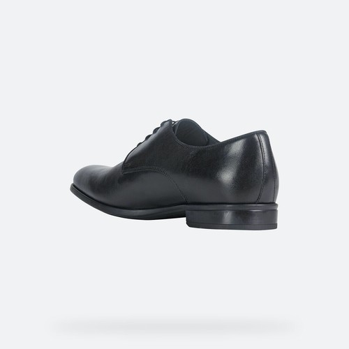 Geox U Iacopo C Oxford Herren Derby Schnürhalbschuhe Business Schuhe - Picture 5 of 13