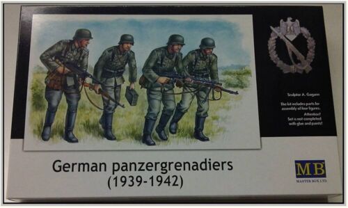 Master Box MB3513 Granaderos Panzer Alemanes (1939-1942) Kit Modelo Escala 1/35 - Imagen 4 de 6