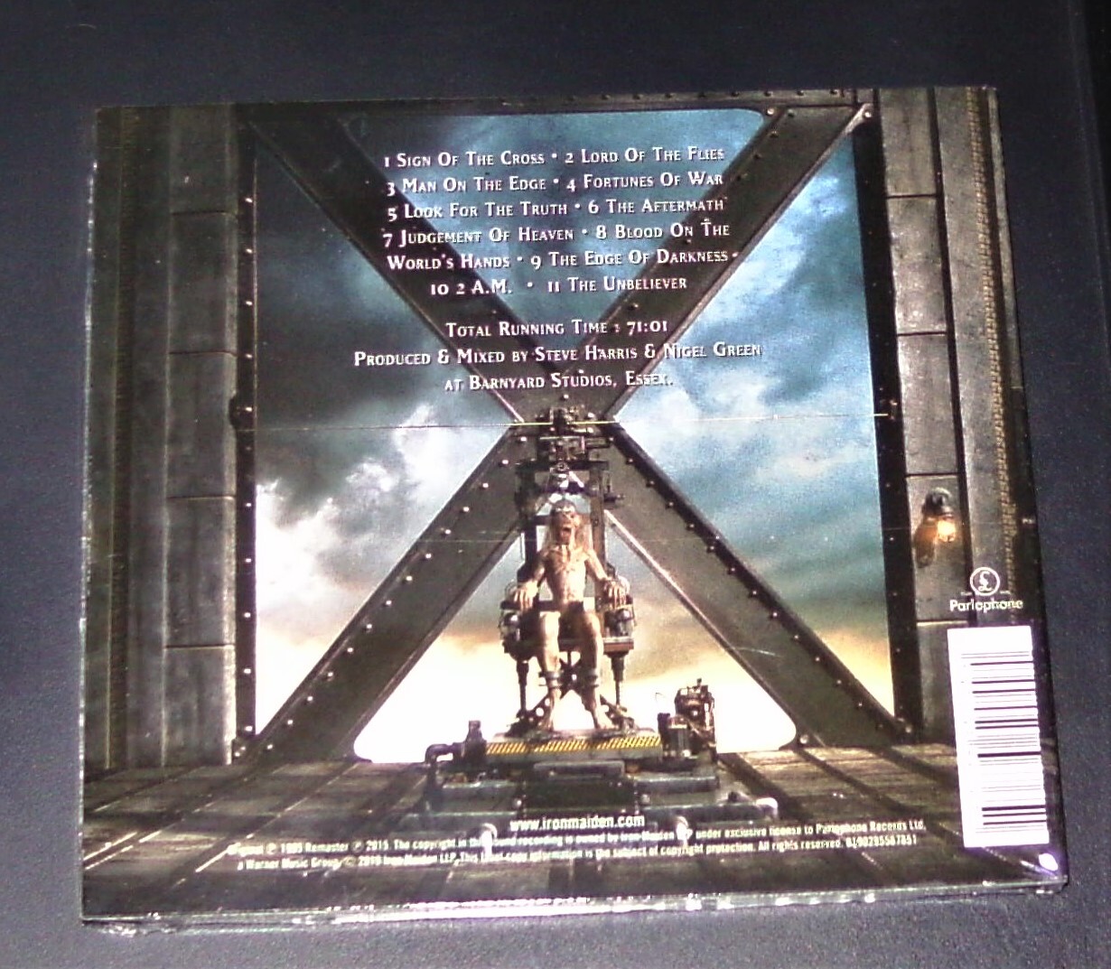 Iron Maiden the x Factor Remastered CD IN Digipak New & Original