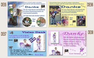 Einschulung 40 X Foto Dankeskarten Einschulung Danksagung Schuleinfuhrung