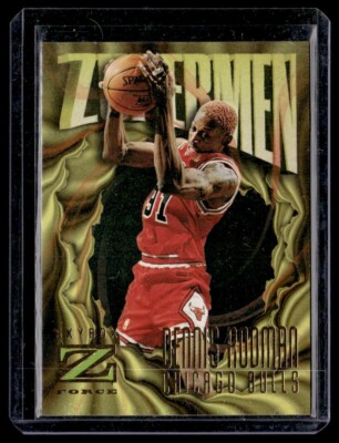 1997-98 Skybox Z-Force Dennis Rodman Zupermen #193 Chicago Bulls