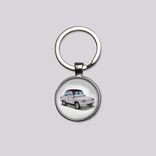 Porte-clés Panhard PL17 lilas porte-clefs