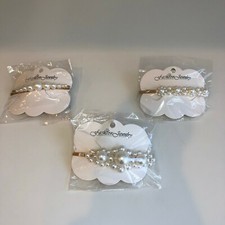 Fashion Jewelry Pearl XL Metal Bobby Pins  nib  you choose