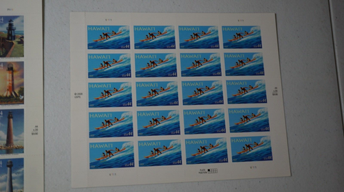 Lot 4 USPS UNUSED Full Sheet Panes 2009 US Stamps Scott #4397, 4403b, 4413a,4415 - Picture 5 of 5
