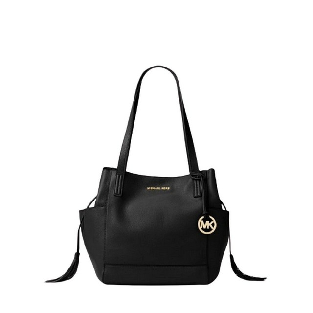 large black shoulder bag