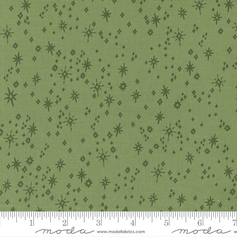 Green Fancy That Design House Moda 1/2 Yard