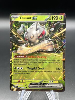 durant ex pokemon card price Durant EX 004/191 Pokemon S&V Surging Sparks