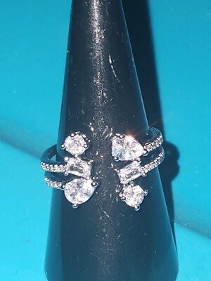 April Birthday Collection Ring Size 8 Diamond CZ NWT RBP7408 She's Glamorous 
