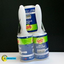 Scotch-Brite 50 Stickier Lint Roller 95 Sheets 5 Pack Count
