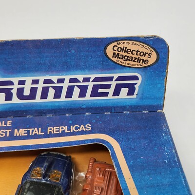 当時物 braderunnerブレードランナー ミニカー ERTL ビンテージ VINTAGE 1982 ERTL BLADE RUNNER DIE CAST METAL REPLICA SET OF 4