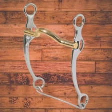 Abetta California Shank Copper Mouth Shanked Bit 5" Mouth