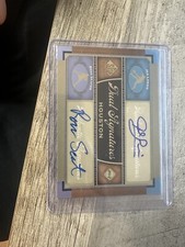 2012 SP Signature Edition Dual Signatures Jed Lowrie Ross Seaton #HOU12 Auto