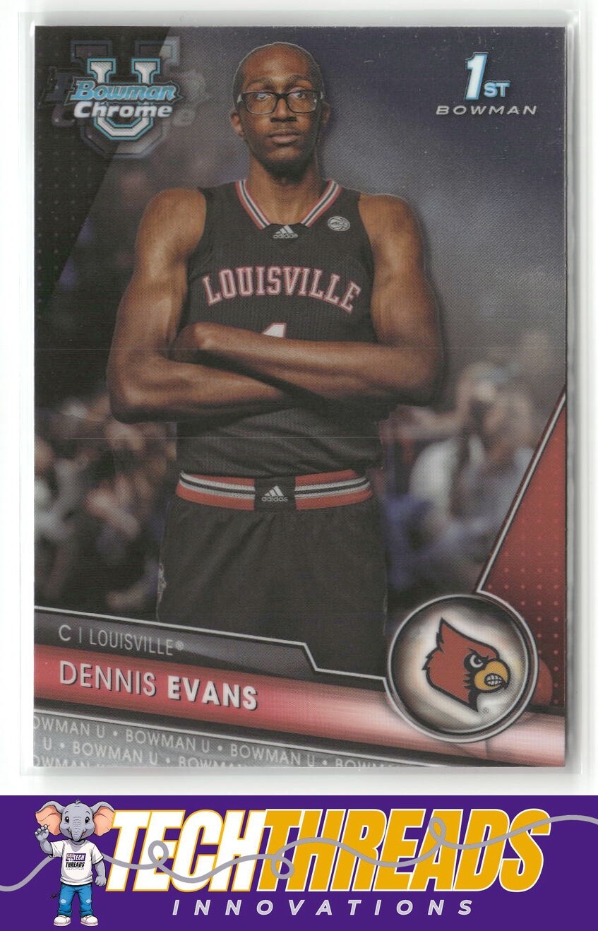 2023-24 Bowman University Chrome #47 Dennis Evans