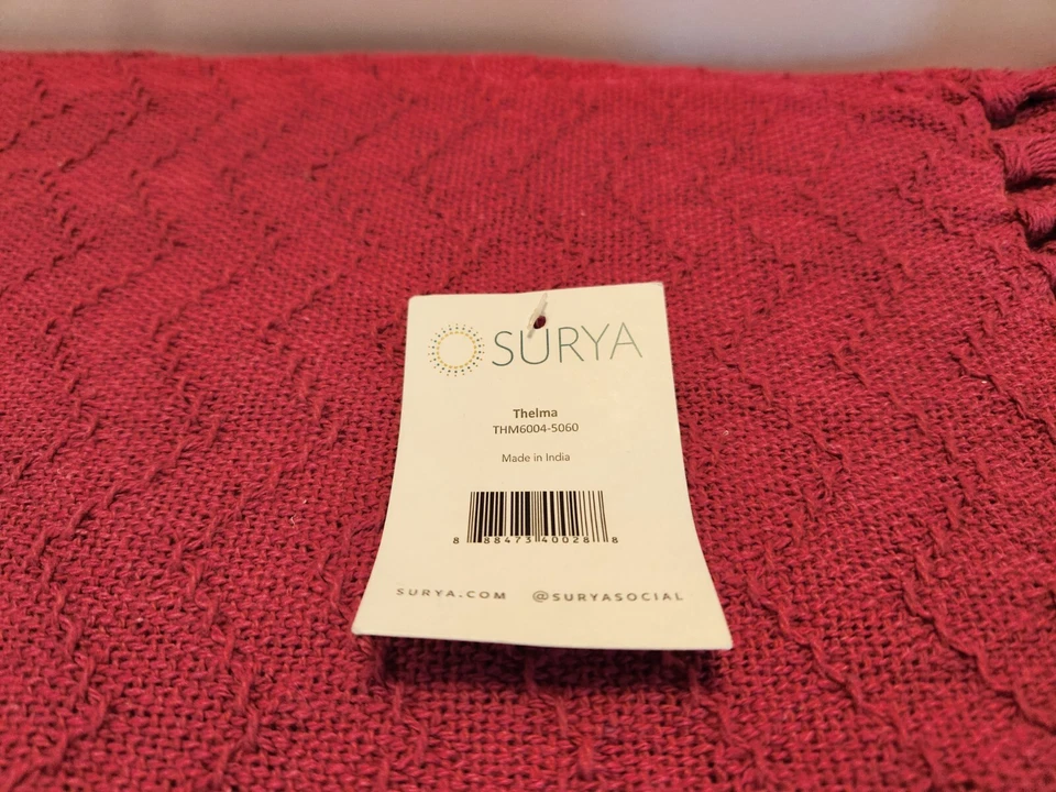 Manta Surya Theme Rosa Brillante THM6004-5060 (60x50) 233245 Foto 2 de 4