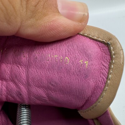 FBCC Valedictorian VV1‎ Patchwork Tan Pink size 11 AS/IS READ FBCC Valedictorian VV1 Patchwork Tan Pink size 11 AS/IS READ  main image 3