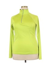Danskin Now Women Yellow Track Jacket XXL