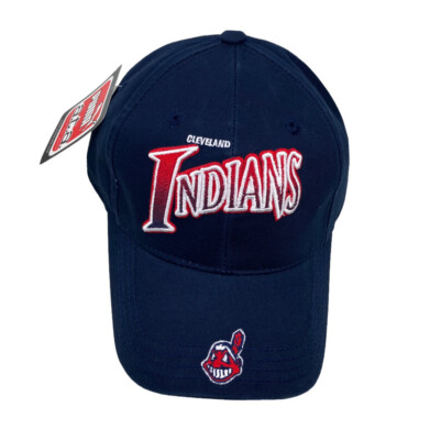 Cleveland Indians Vintage Retro Puma adjustable Hat Cap Navy Red | eBay