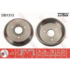 Tambour de frein Smart ROADSTER