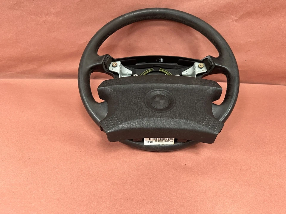 Volante de cuero negro OEM #95161 BMW 318I 318IS 320I 325I 328I E36 Foto 4 de 4