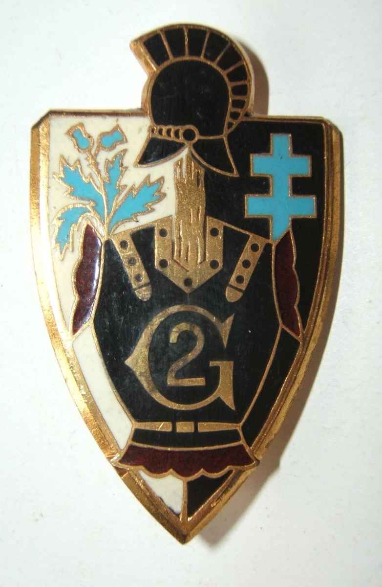 INSIGNE EMAG ÉCOLE application arme du génie Drago Bérenger EUR 1,00
