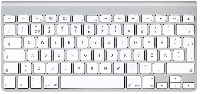 APPLE A1314 Mini Tastiera Keyboard Wireless Bluetooth iMac iPad iPhone pc a1255 - Immagine 2 di 4