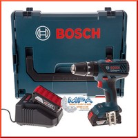Bosch 18v Cordless Combi Drill, 2 X 2ah Li Batteries In Carry Case Bundle Bosch 18v Cordless Combi Drill, 2 X 2ah Li Batteries In Carry Case Bundle