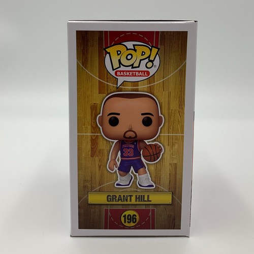 Funko Pop! Figura Vinilo Grant Hill #196 Detroit Pistons Clásicos NBA con PROTECTOR - Imagen 5 de 14