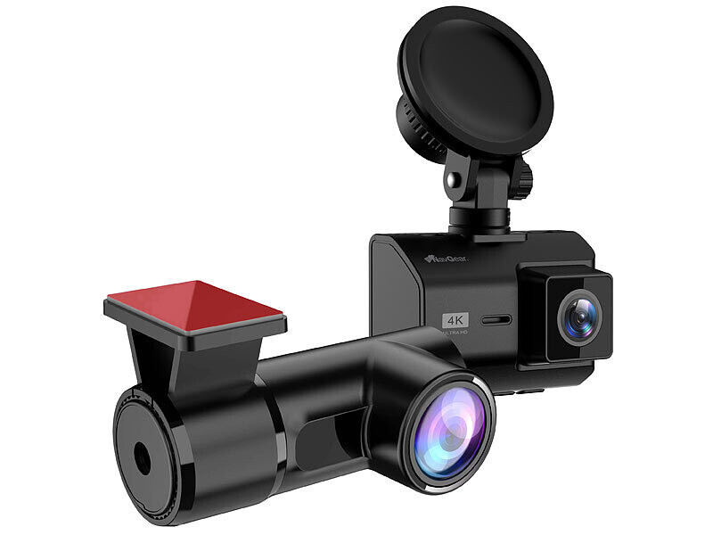 Caméra embarquée 4K contre le délit de fuite avec caméra de recul stationnement urbain