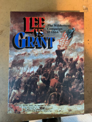 Lee Vs Grant von Victory Games UNPUNCHED und komplett