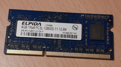 ELPIDA EBJ40UG8EFU0-GN-F 4GB 1Rx8 PC3L-12800S-11-12-B4 *1 Stück* *Gebraucht*