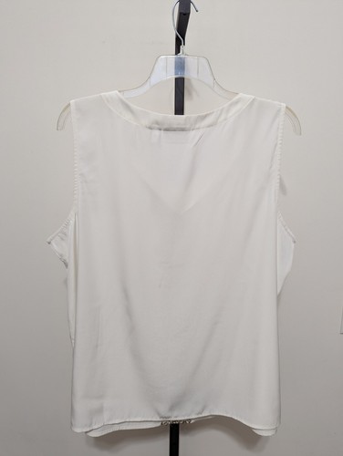 Chico's Women's Ecru Ivory Gold Sequin Sparkle Cami Tank Tunic Top Size 4 XXL - Picture 7 of 10