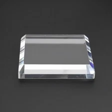 Crystal Glass Mineral Stand Base