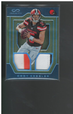B4429- 2016 Panini Infinity Rookie Trikots Doppelt Prime #9 Cody Kessler