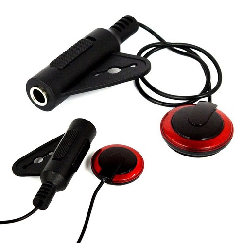 Acoustic Piezo Contact Microphone Pickup for Guitar Violin Mandolin Ukulele UU - Picture 3 of 3