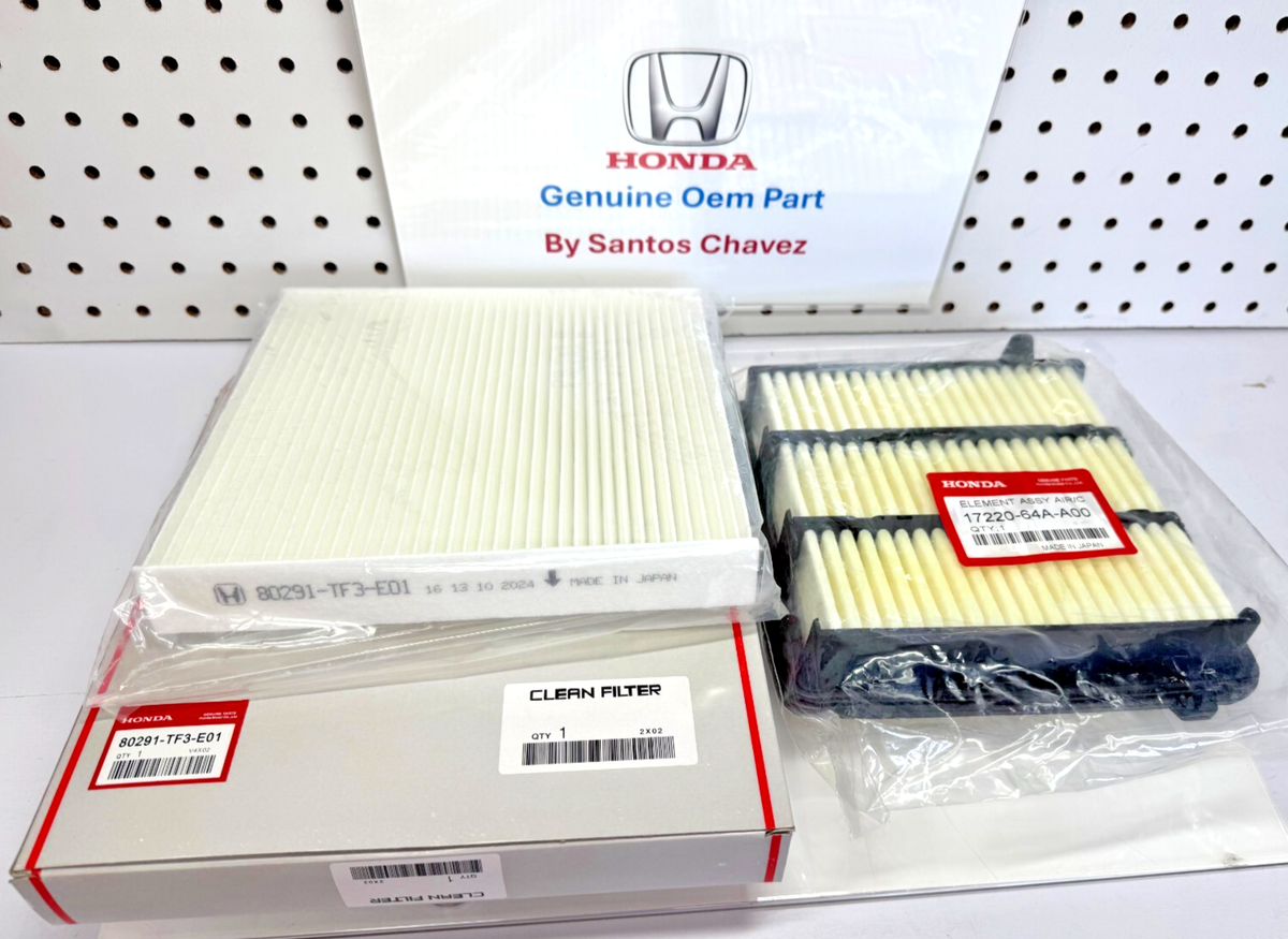 Genuine Honda Engine Air Filter – 17220-5K0-A00 – Fits 2014-2022 Accord & 2020-2022 CR-V Hybrid