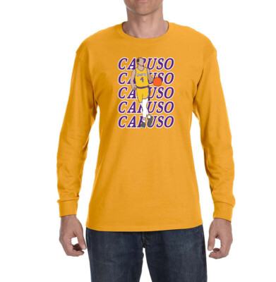 Los Angeles Lakers Alex Caruso Text Pic Long sleeve shirt