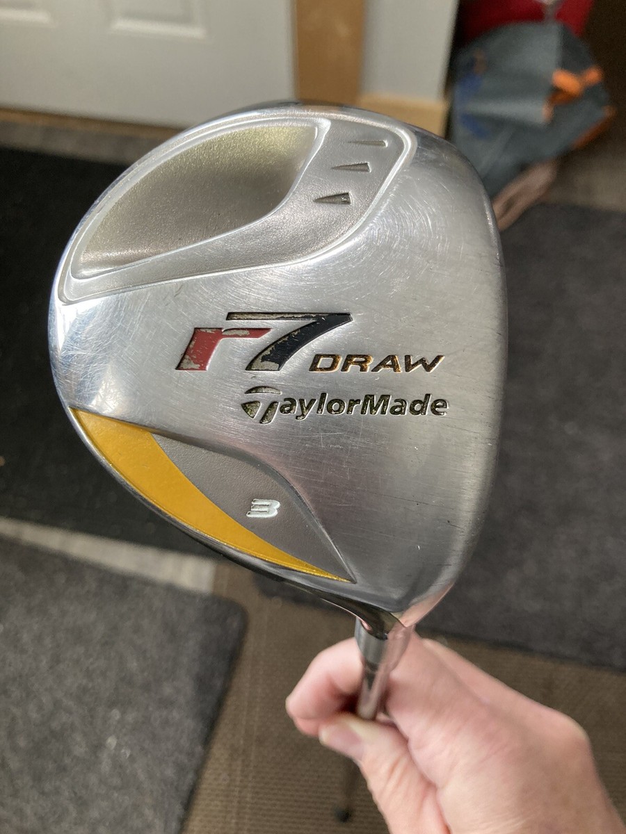 RH TaylorMade r7 Draw 3 Wood ⛳️ Stiff Flex Graphite | eBay