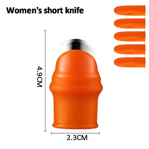 6/12x Gardening-Tool Plucking Finger Cutter Thumb Knife Vegetable Garden Cutting - Picture 14 of 15