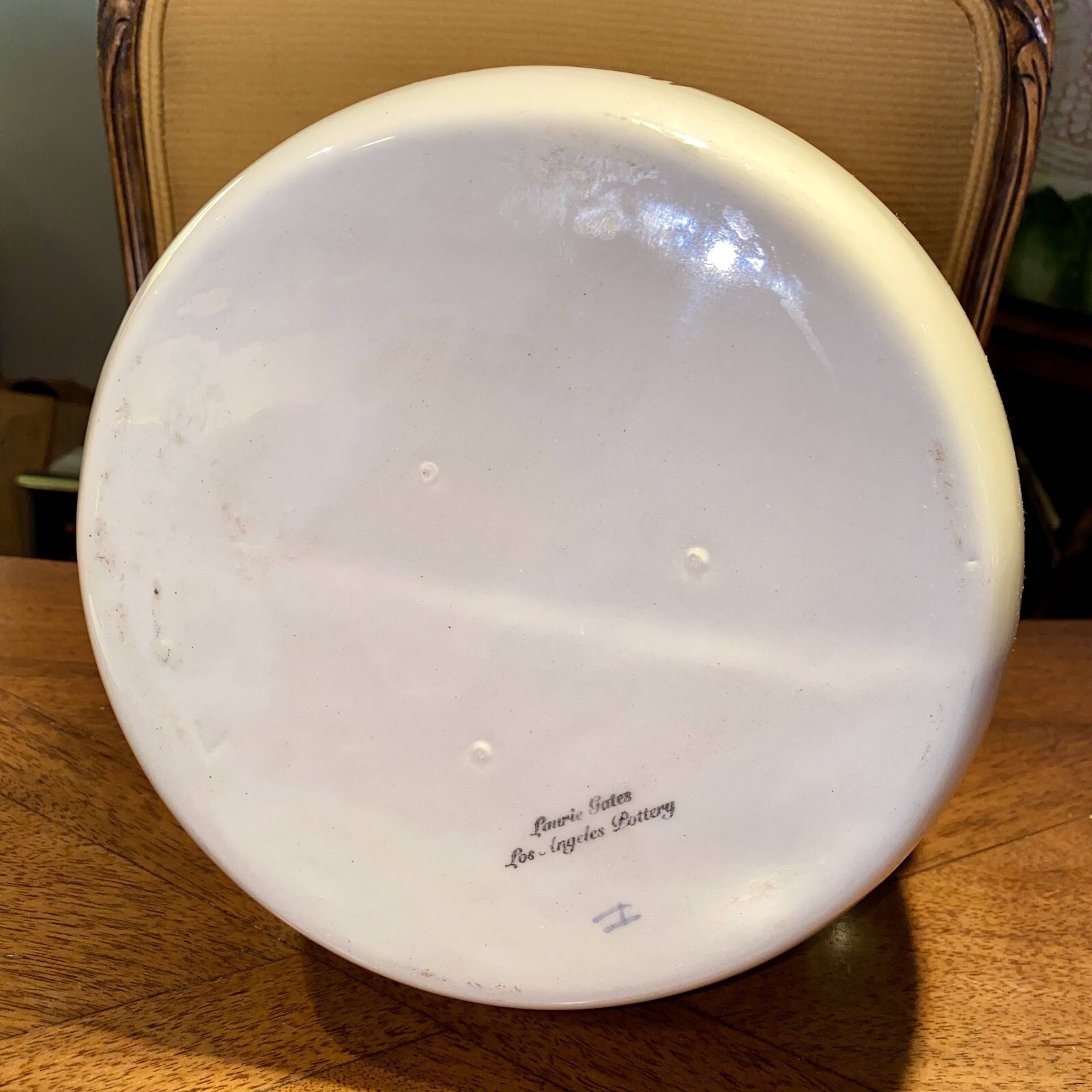 Vtg Laurie Gates Los Angeles Pottery 8” Rooster Farmhouse Teapot